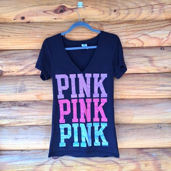 VS Pink V Neck - Picture 1 of 11